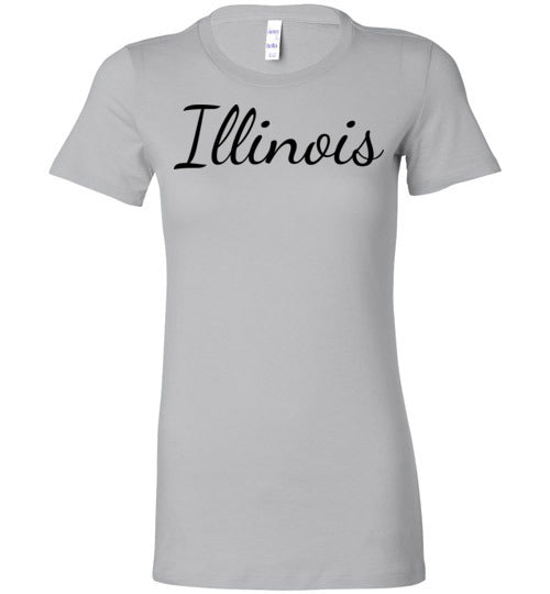 Illinois. Adult. Ladies Favorite Tee