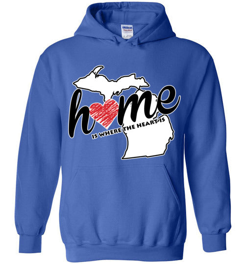Michigan Home. Adult. Hoodie