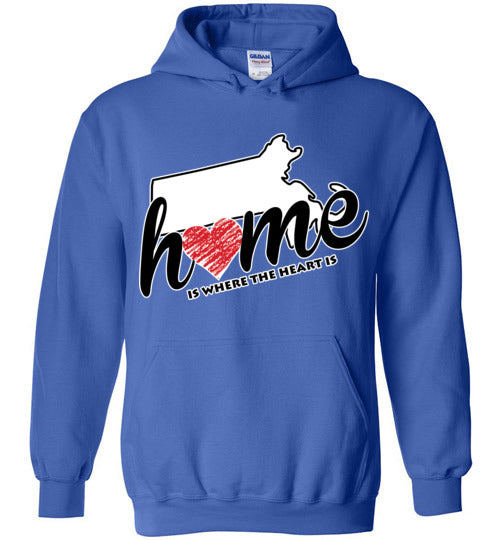 Massachusetts Home. Adult. Hoodie