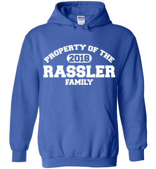 Property of Rassler. Adult. Hoodie