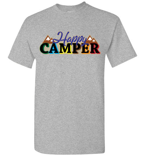 Happy Camper. Youth. SS Tshirt