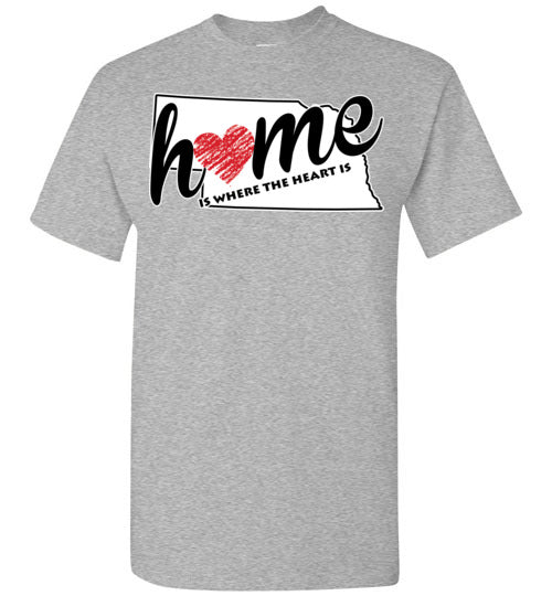 Nebraska Home. Adult. SS Tshirt