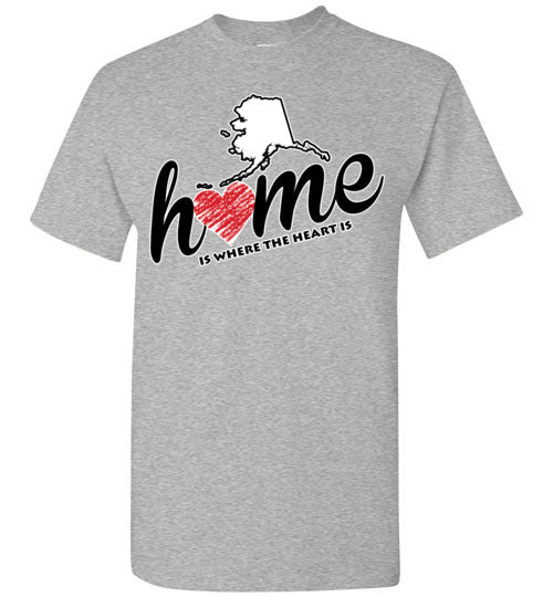 Alaska Home. Adult. SS Tshirt