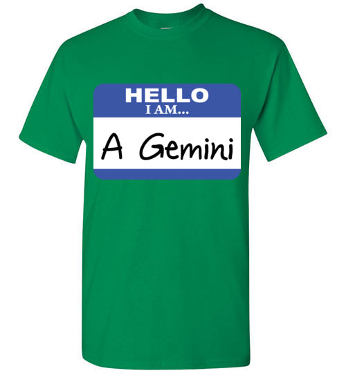 A Gemini. Adult. SS Tshirt