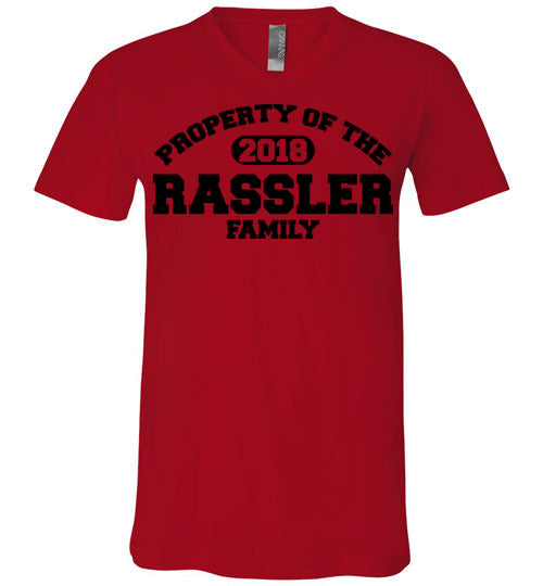 Property of Rassler Family. Adult. Vneck