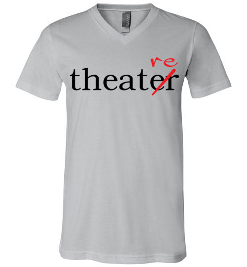 Theater/re Adult. Unisex Vneck