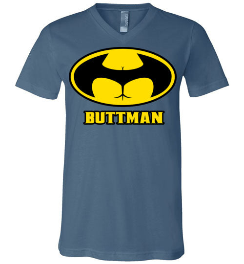 Buttman. Adult. Unisex Vneck