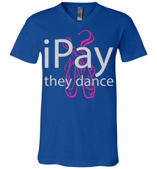 iPay they dance ballet. Adult Unisex Vneck