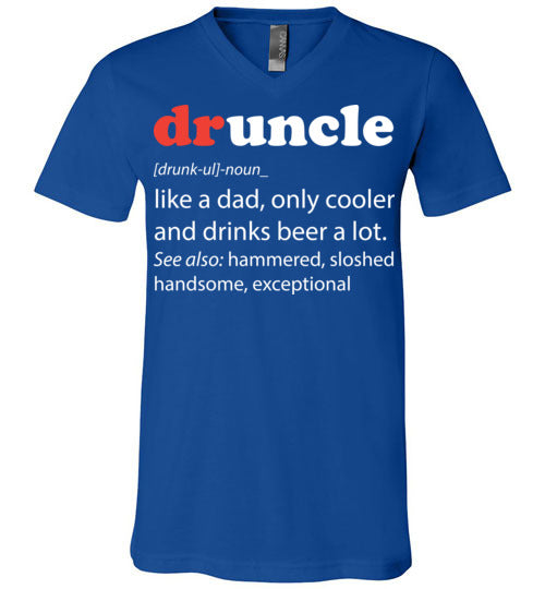 druncle. Adult. Unisex Vneck