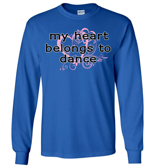 My Heart ... Adult. LS Tshirt