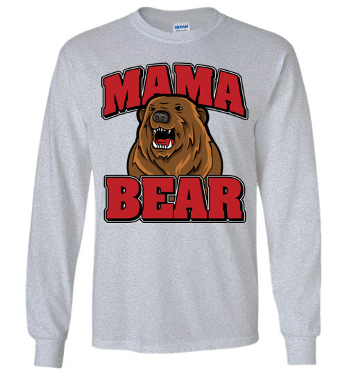 Mama Bear. Adult. LS Tshirt