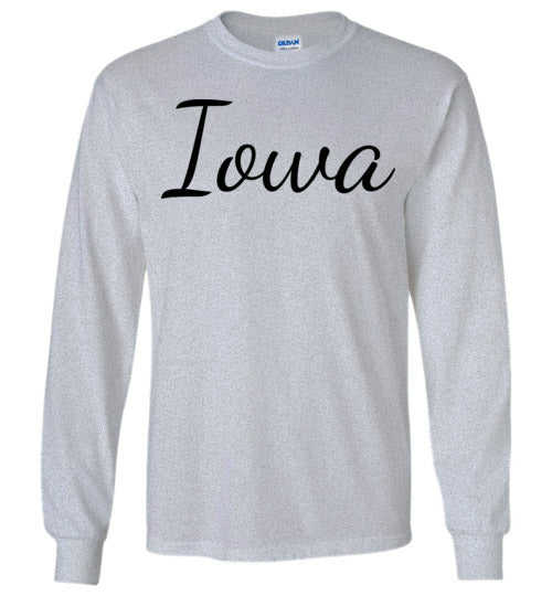 Iowa. Youth. LS Tshirt