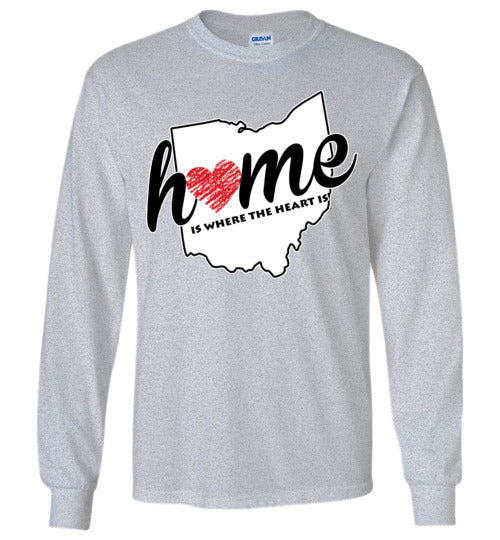 Ohio Home. Youth. LS Tshirt