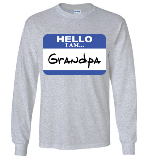 Grandpa. LS Tshirt