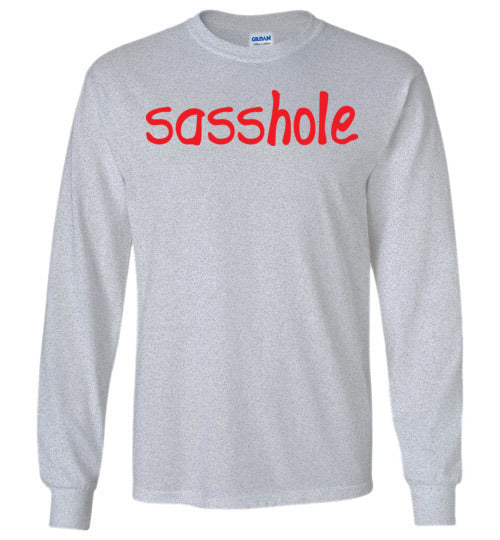 Sasshole. Adult. LS Tshirt