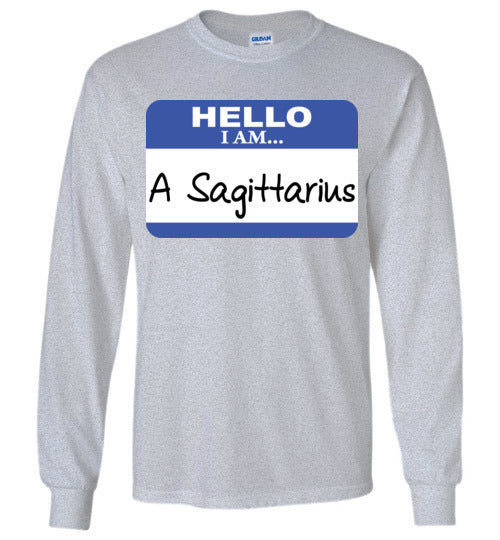 A Sagittarius. Adult. LS Tshirt