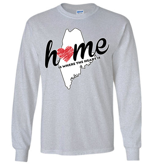 Maine Home. Youth. LS Tshirt