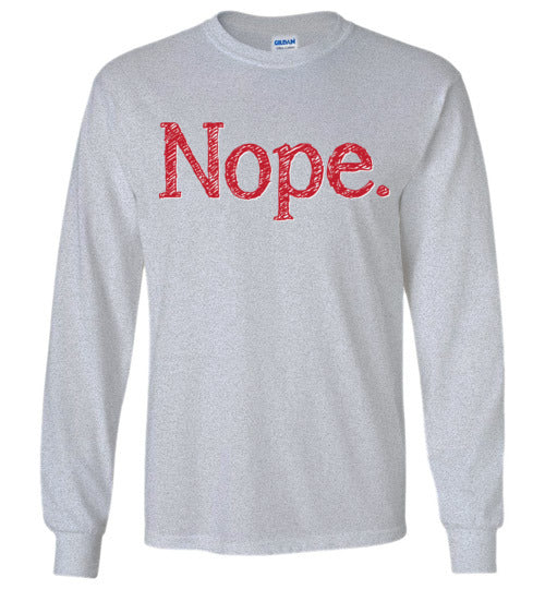 Nope.Youth LS Tshirt