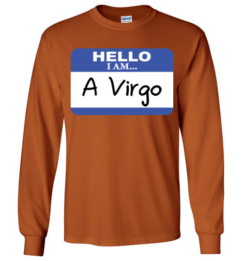 A Virgo. Adult. LS Tshirt