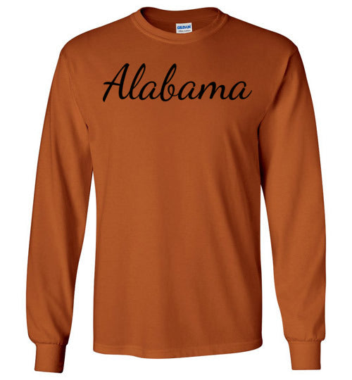 Alabama. Adult. LS Tshirt
