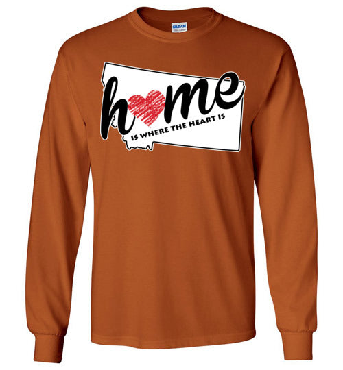 Montana Home. Adult. LS Tshirt