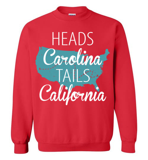 Heads Carolina Tails California