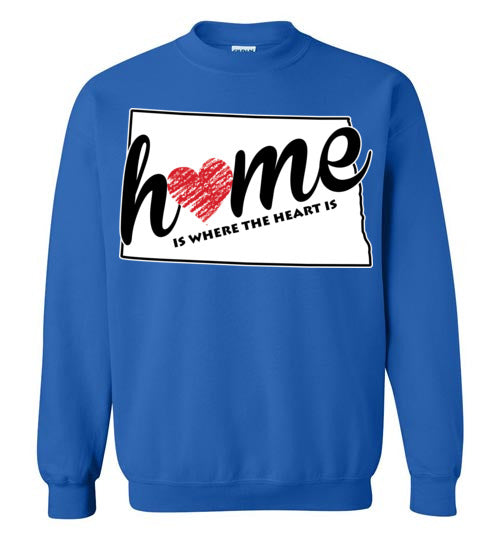 North Dakota Home. Youth. Crewneck