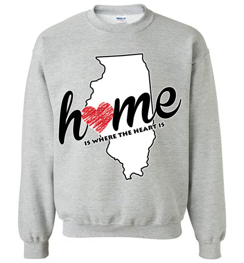 Illinois Home. Youth. Crewneck