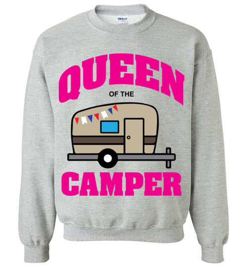 Queen of the Camper. Adult. Crewneck