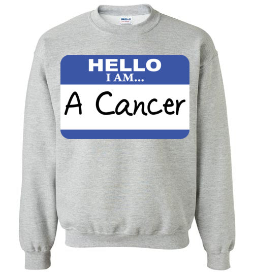 A Cancer. Youth. Crewneck Sweatshirt