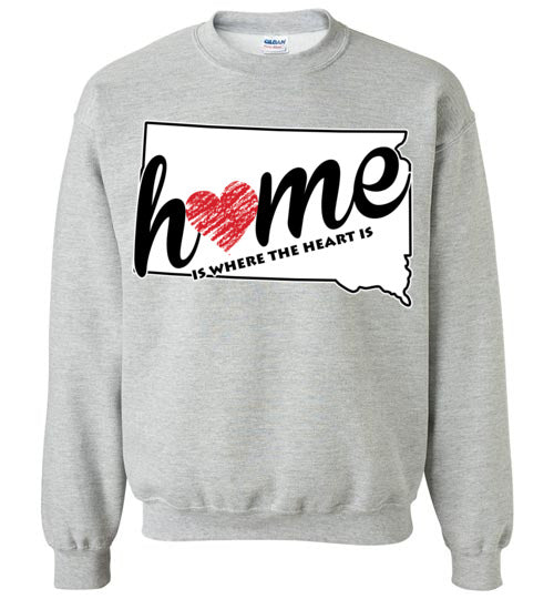 South Dakota Home. Adult. Crewneck