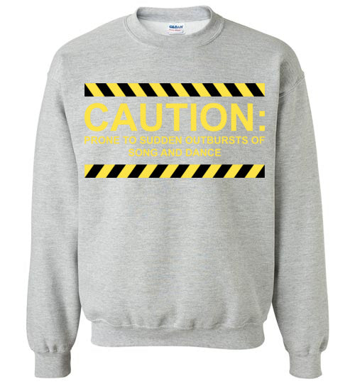 Caution, Song and Dance. Youth. Crewneck