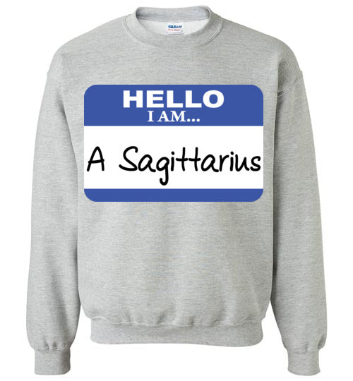 A Sagittarius. Youth. Crewneck Sweatshirt