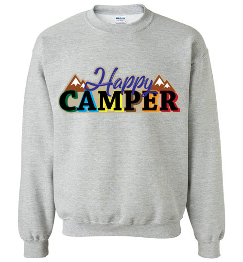 Happy Camper. Youth. Crewneck