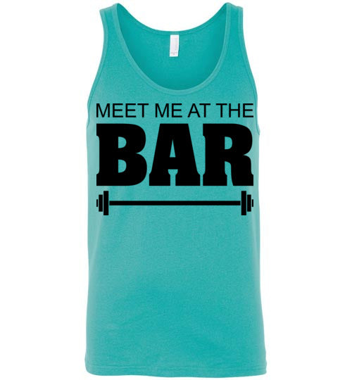 Meet me at the Bar. Adult. Unisex Tank