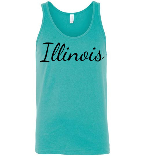 Illinois. Adult. Unisex Tank