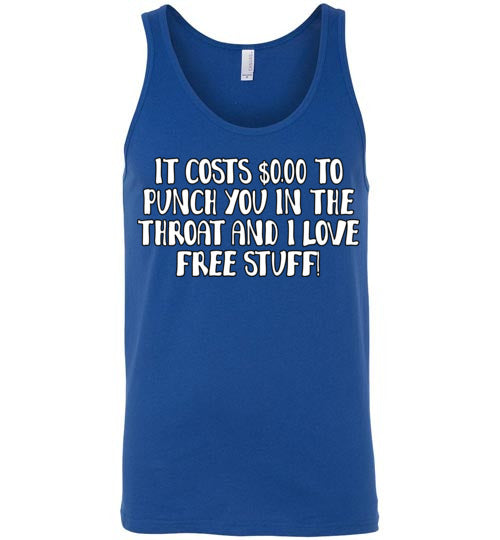 Throat Punch. Adult. Unisex Tank