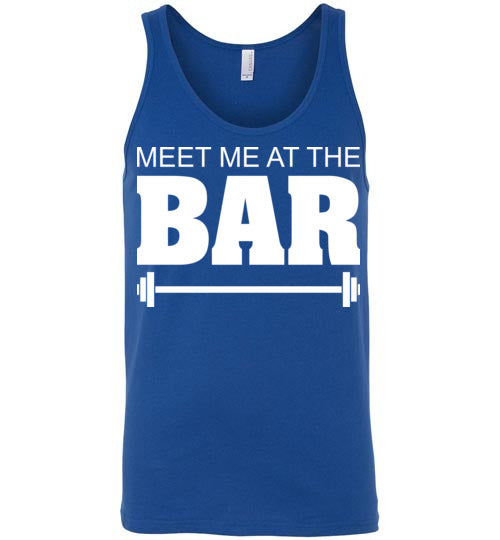 Meet me at the Bar. Adult. Unisex Tank