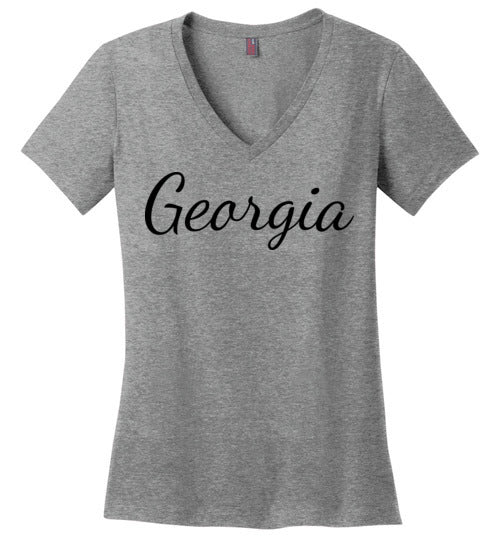 Georgia. Adult. Ladies Perfect Vneck