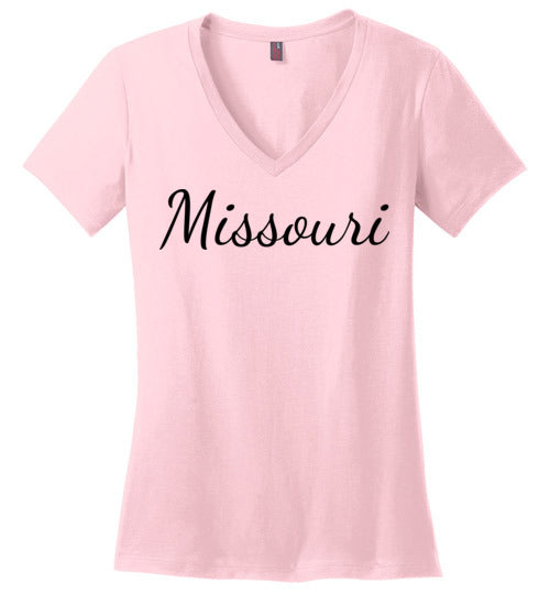 Missouri. Adult. Ladies Perfect Vneck