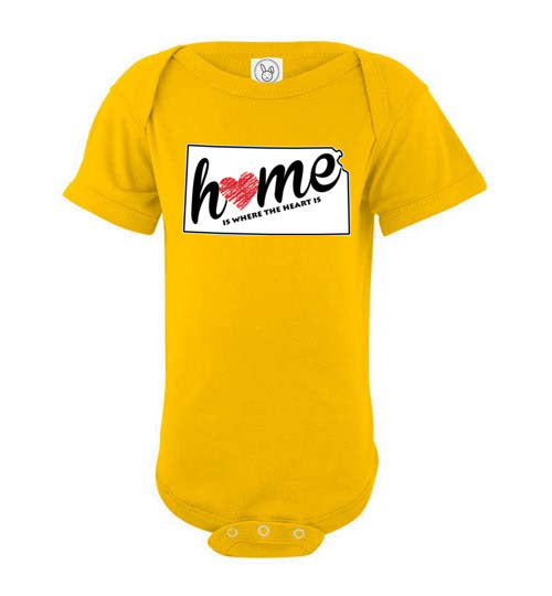 Kansas Home. Infant. SS Onesie