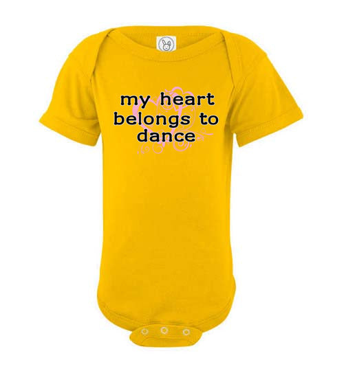 My heart ... Infant. SS Onesie