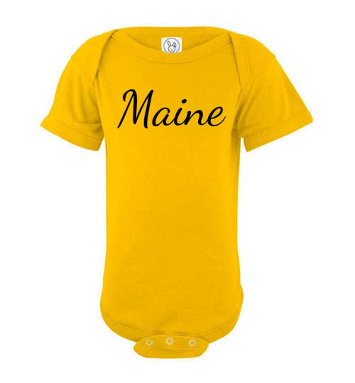 Maine. Infant. SS Onesie