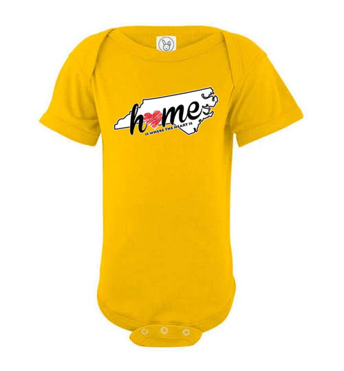 North Carolina Home. Infant. SS Onesie