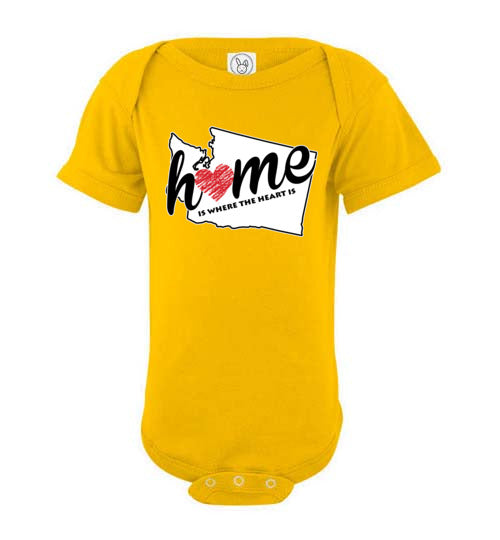 Washington Home. Infant. SS Onesie