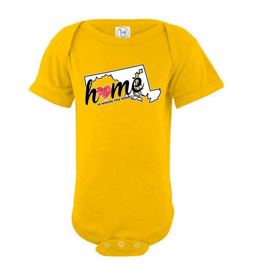 Maryland Home. Infant. SS Onesie