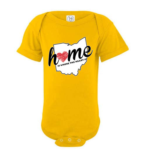 Ohio Home. Infant. SS Onesie