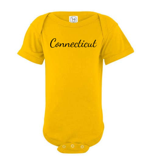 Connecticut. Infant. SS Onesie