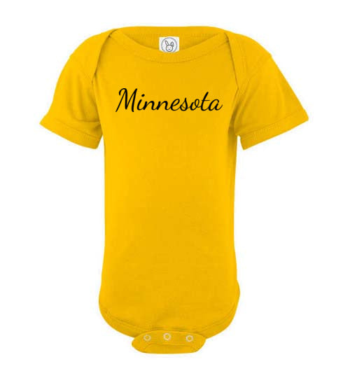 Minnesota. Infant. SS Onesie