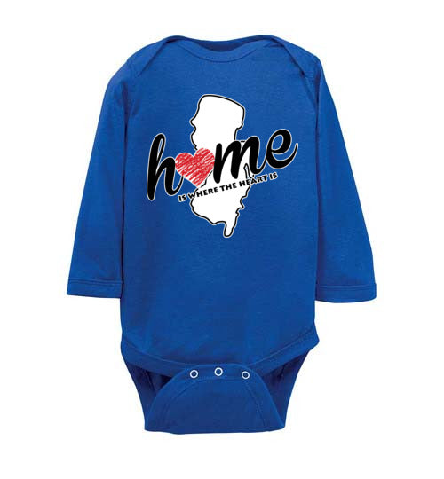 New Jersey Home. Infant. LS Onesie